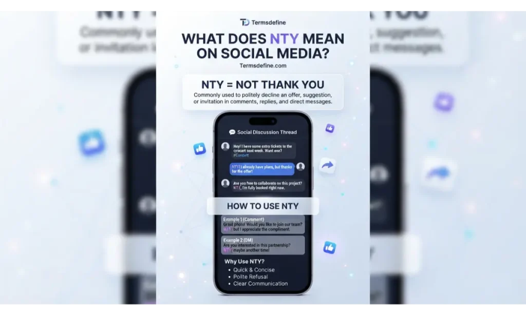 What Does NTY Mean on Social Media?