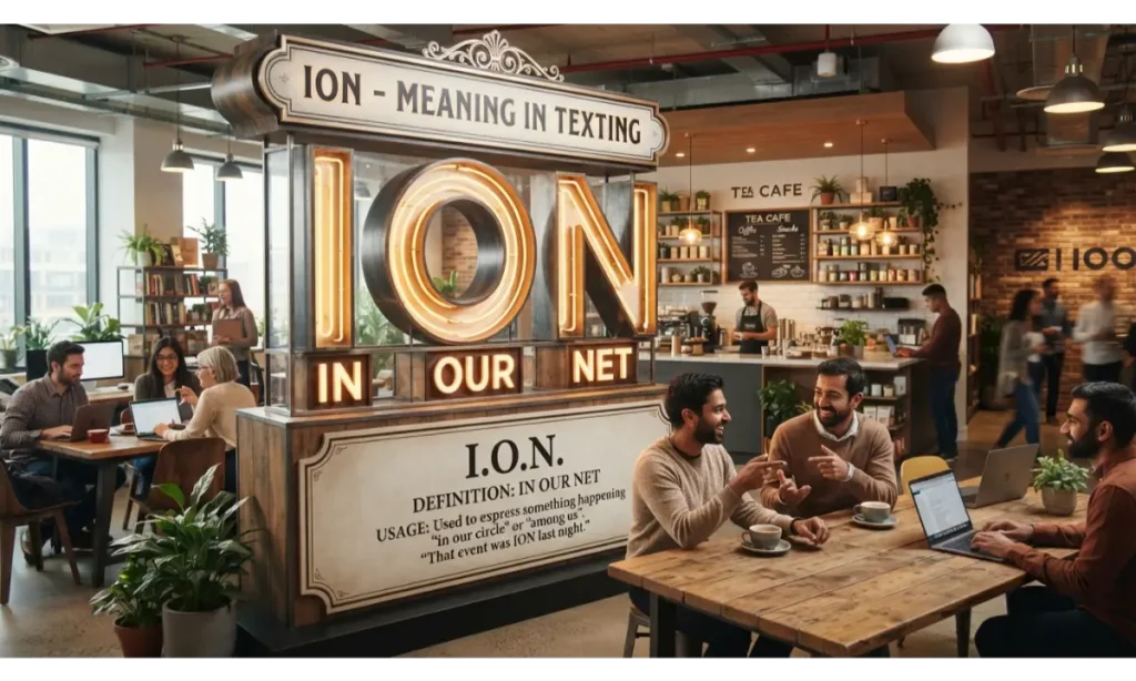 ION Meaning in Texting