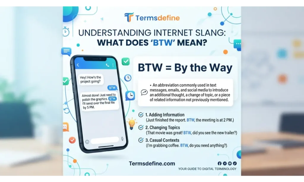 What Does BTW Stand For?