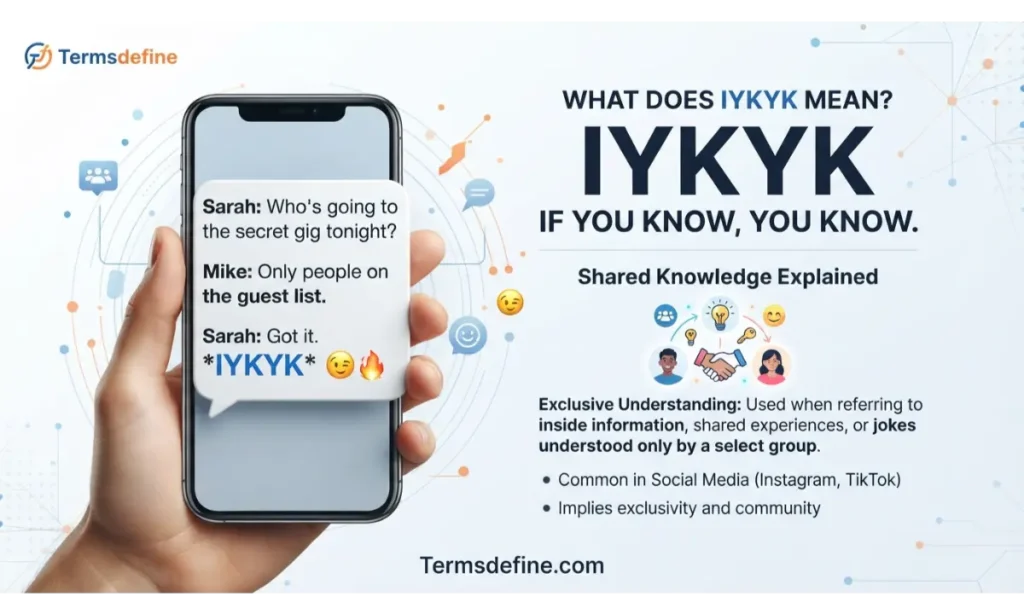 What Does IYKYK Mean?
