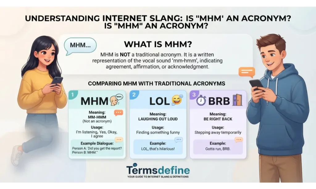 What Does MHM Mean in Text?