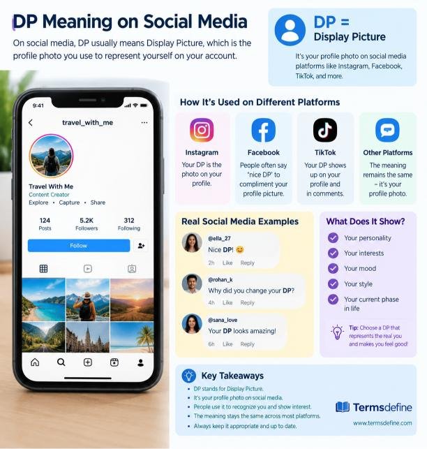 DP Meaning on Social Media