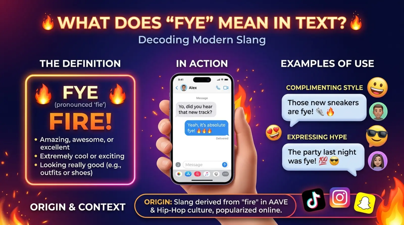 What Does FYE Mean in Text?