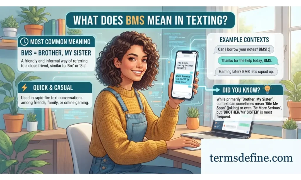 What Does BMS Mean in Texting