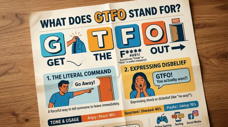What Does GTFO Stand For?