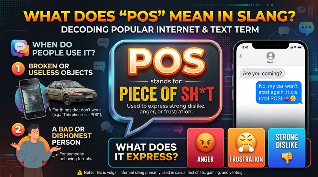 What Does POS Mean on Social Media?