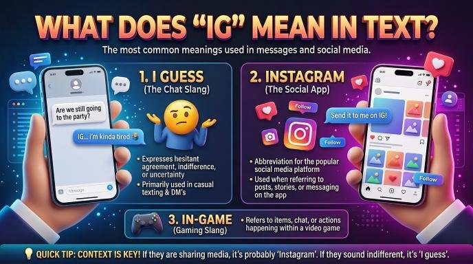 What Does IG Mean in Text?