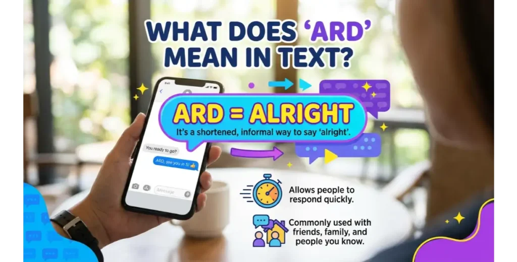 What Does ARD Mean in Text?