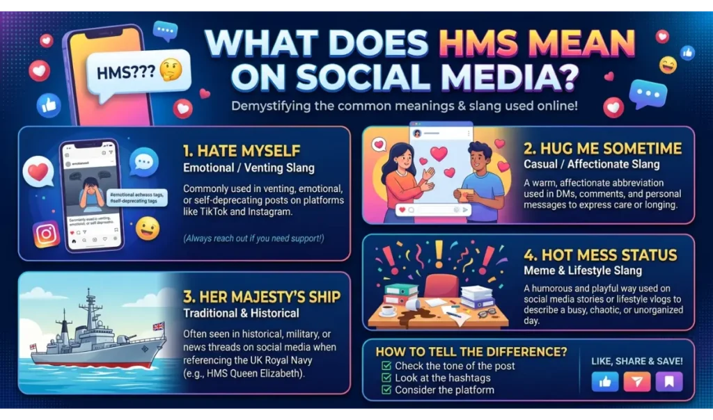 What Does HMS Mean on Social Media?