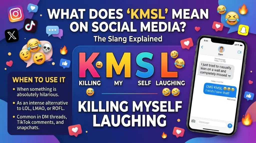 What Does KMSL Mean on Social Media?