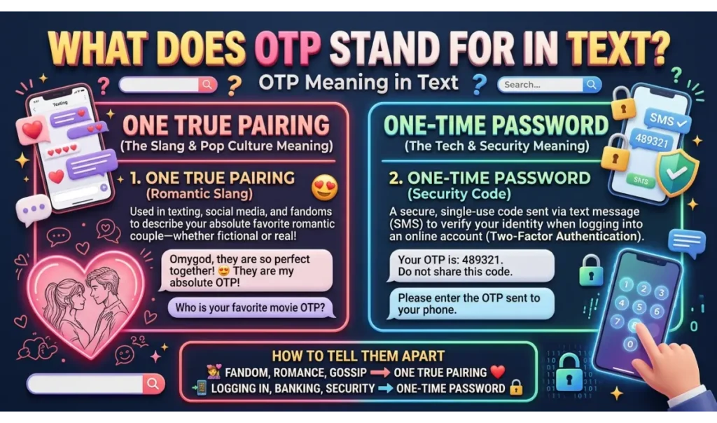 What Does OTP Stand for in Text?