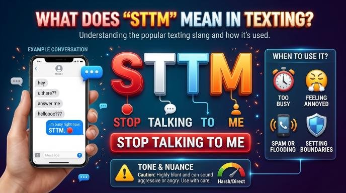 What Does STTM Mean in Texting?