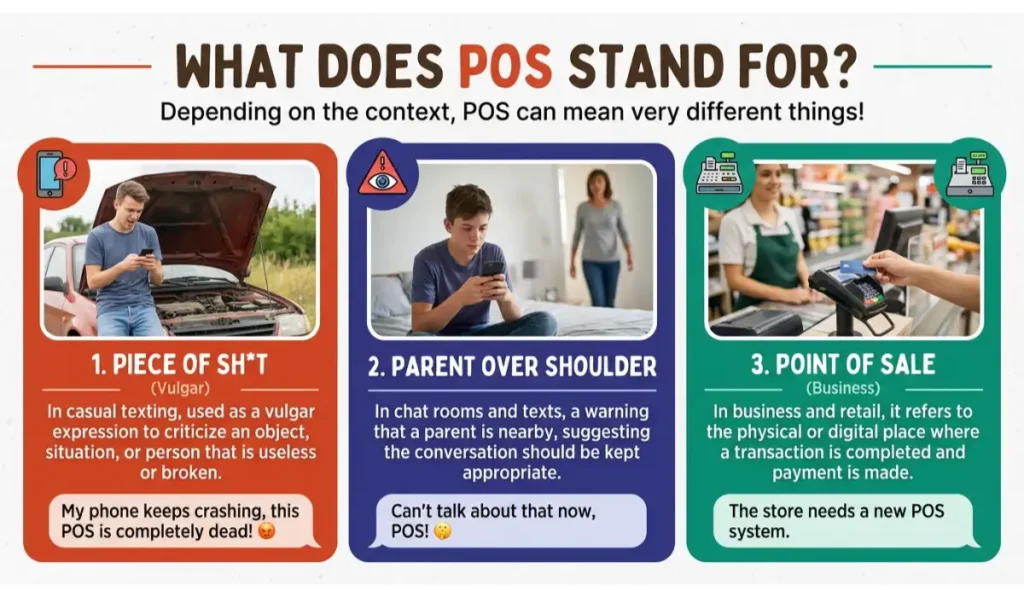 What Does POS Mean in Texting?