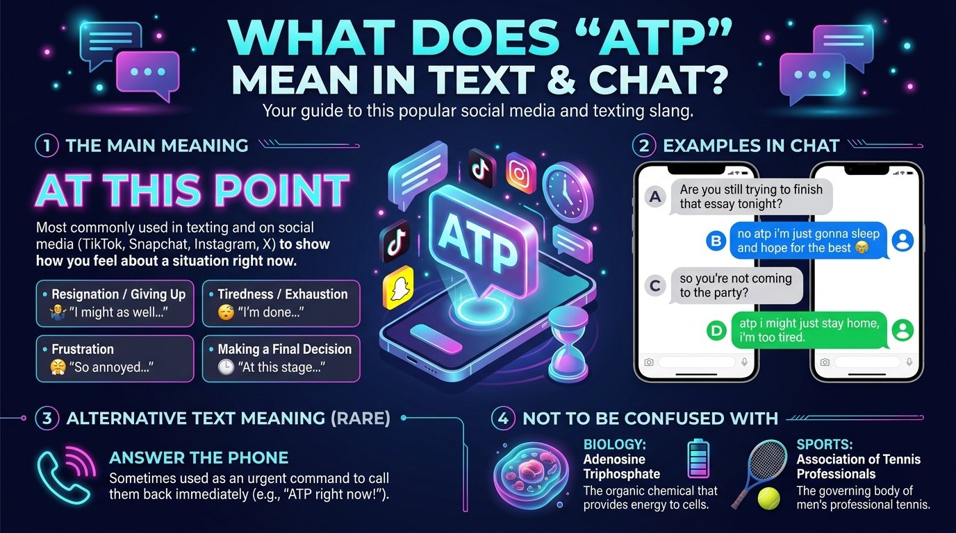 What Does ATP Mean in Text?