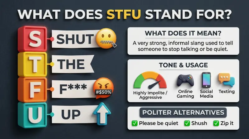 What Does STFU Stand For?