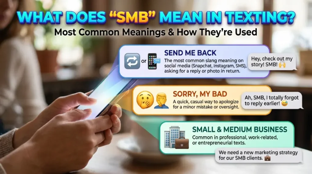 What Does SMB Mean in Texting?