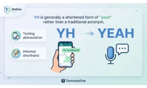 YH meaning in text