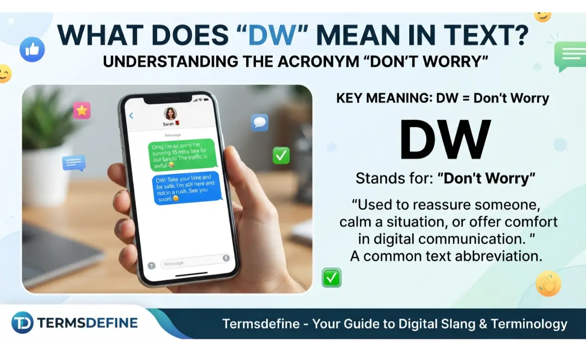 DW Meaning in Text