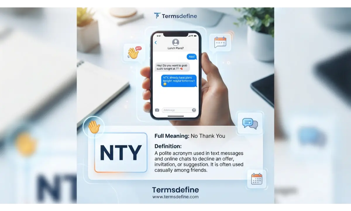 NTY Meaning in Text