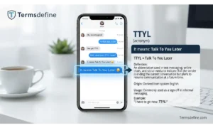 TTYL Meaning in Text