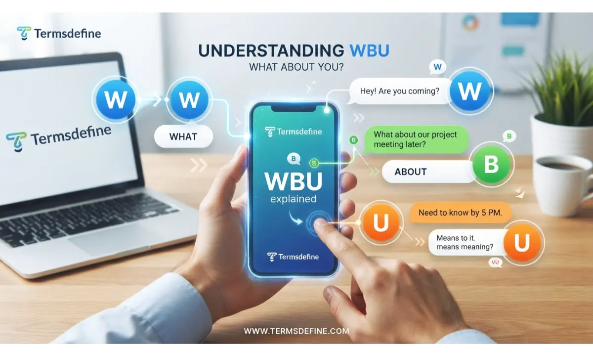 WBU Meaning in Text