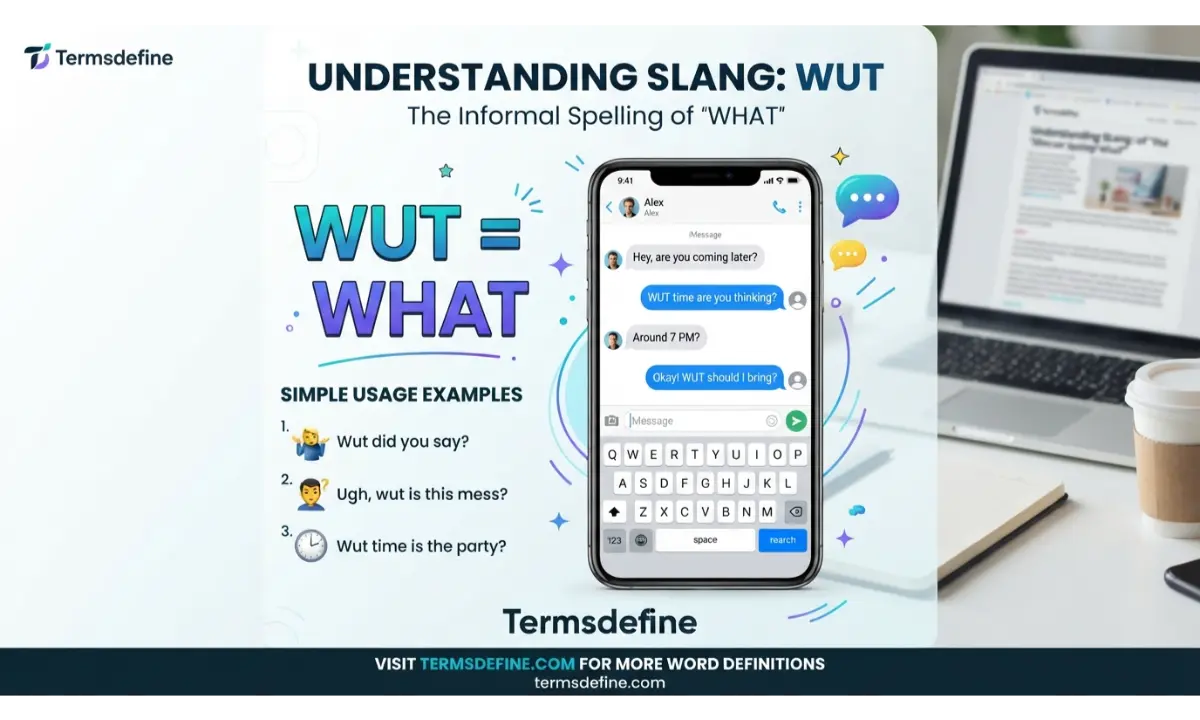 WUT Meaning in Text