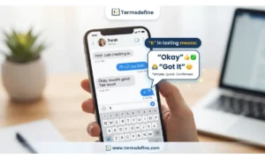 K Meaning in Text