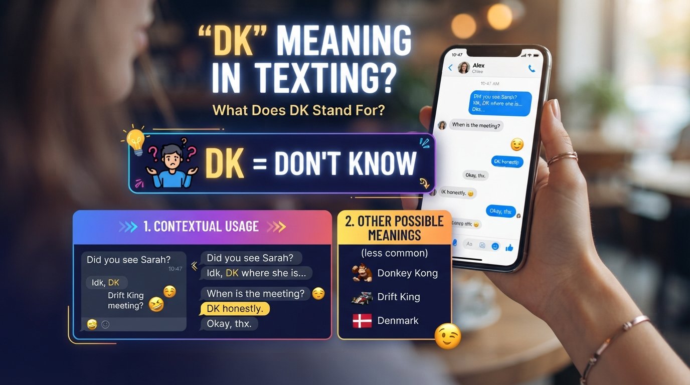 DK Meaning in Text