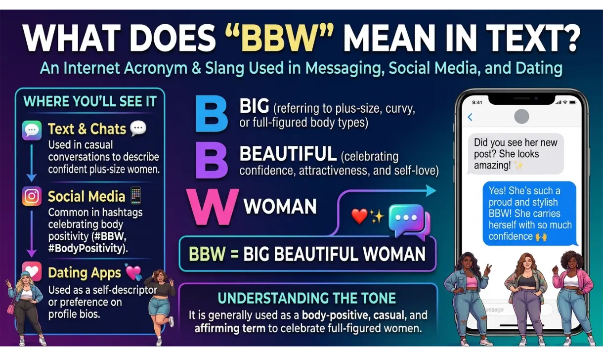 BBW Meaning in Text