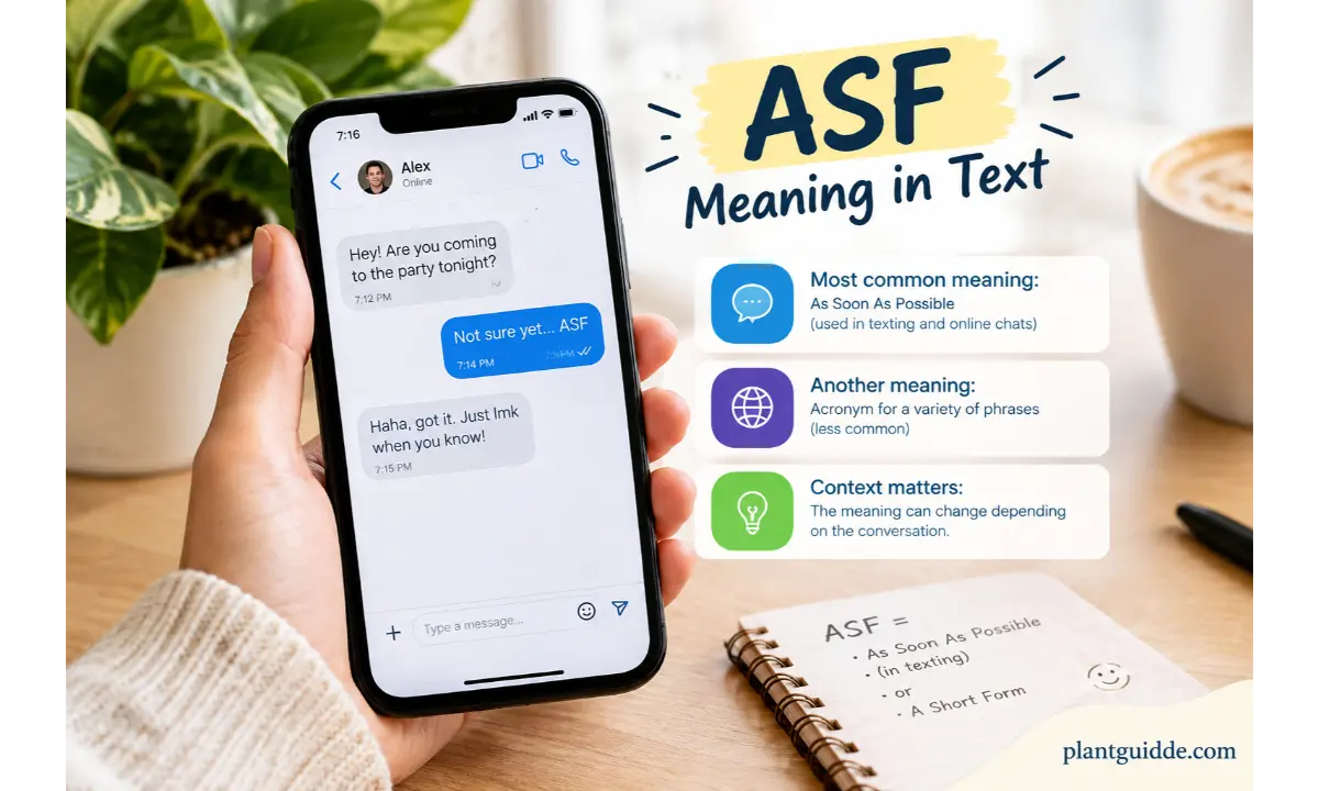 ASF Meaning in Text