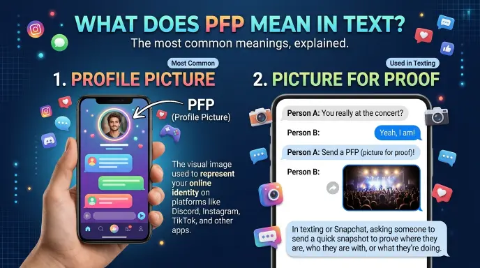 PFP Meaning in Text