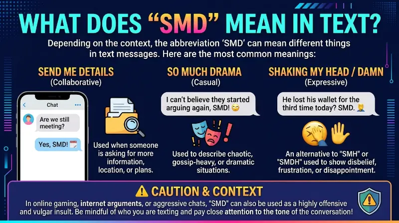 SMD Meaning in Text