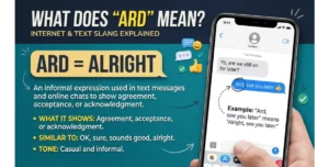 ARD Meaning in Text