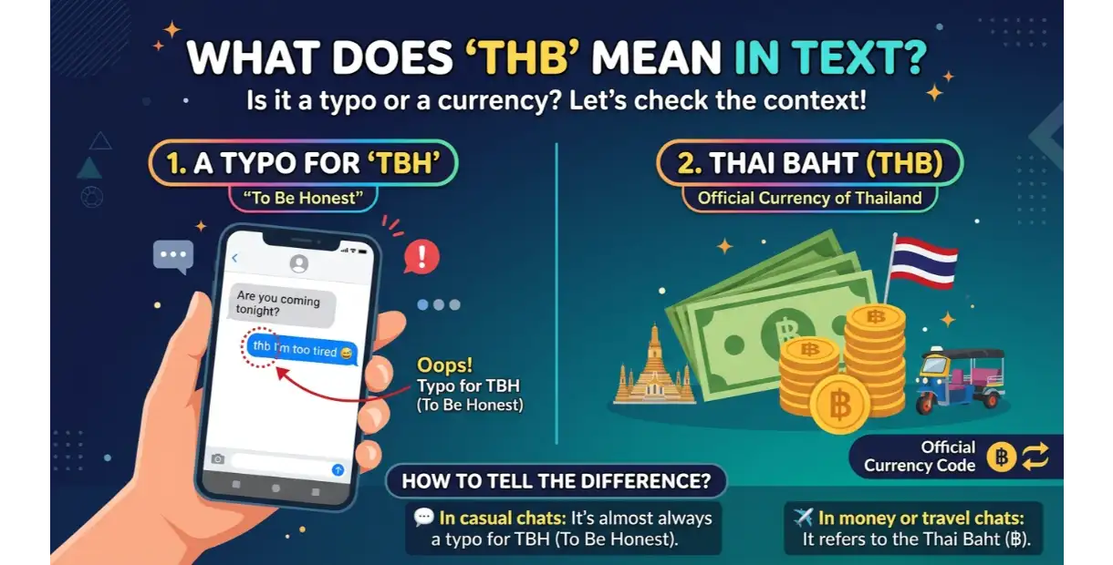 THB Meaning in Text