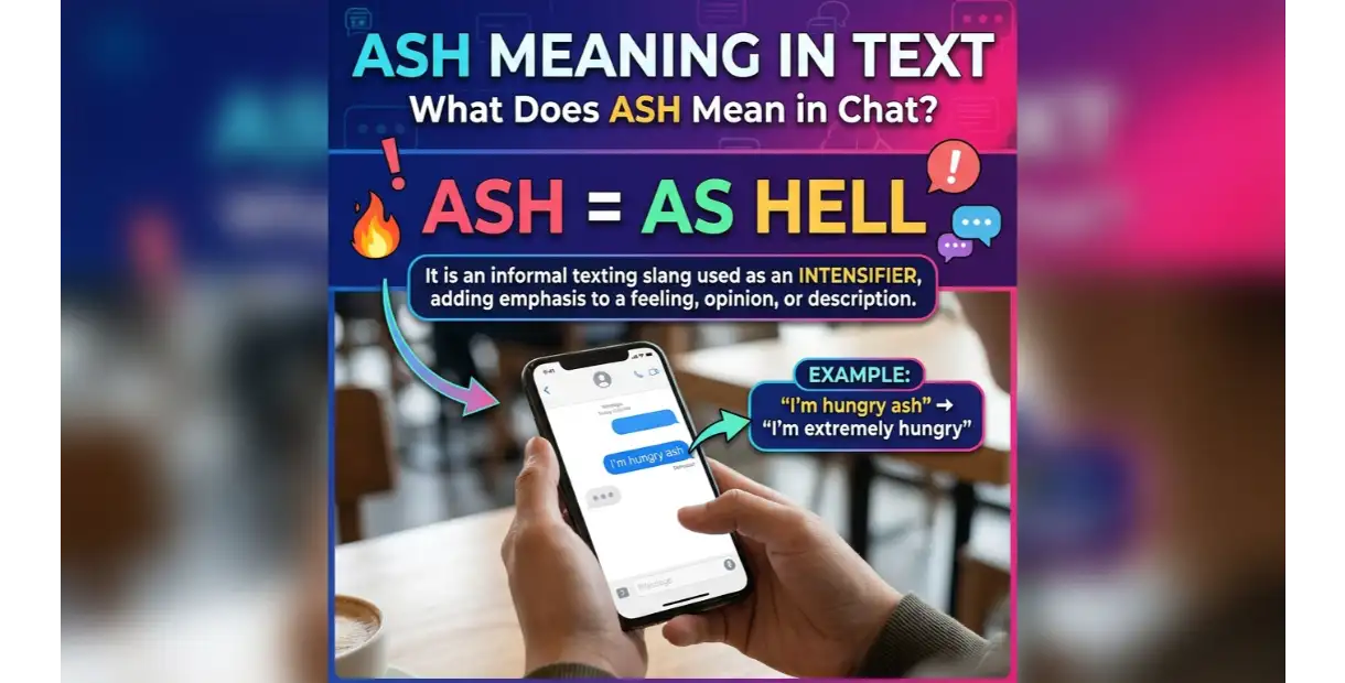 ASH Meaning in Text
